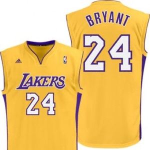 Adidas Los Angeles Lakers Kobe Bryant Jersey (New)